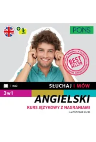 S�uchaj i m�w PONS angielski pakiet 3w1 A1/B1 z nagraniami w. 2