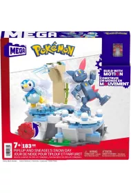 MEGA Pokemon nieny dzie Piplupa i Sneasela Zestaw klockw HKT20