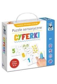 Puzzle sensoryczne. Cyferki. Kapitan Nauka Edgard