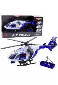 Helikopter policyjny hak + nosze 1:1 Leantoys