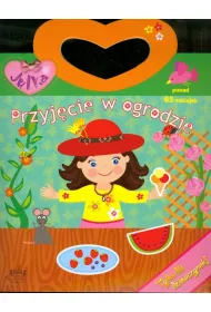 Julka przyj�cie w ogrodzie (60 naklejek)