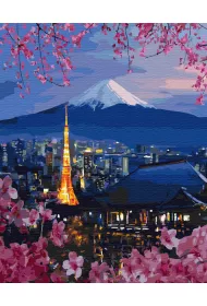Twoje Hobby Malowanie po numerach. Japonia 40 x 50 cm
