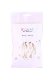 GoParty Balony lateksowe Pastel bia�e 45cm