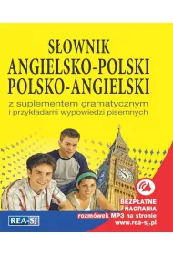 S�ownik Angielsko-Polski Polsko-Angielski z suplementem gramatycznym i przyk�adami wypowiedzi pisem.