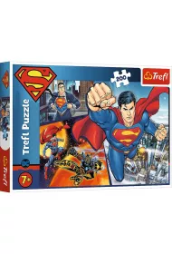 Puzzle 200 el. Superman Bohater. Warner Superman Trefl