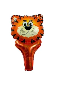 Balon foliowy zwierz�tko z uchwytem tygrys