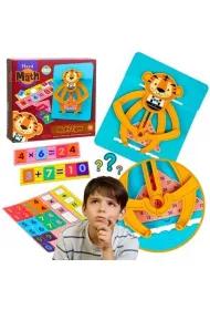 Mata edukacyjna tygrys do nauki matematyki Maksik
