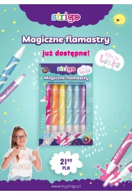 Strigo Flamastry Lenka magiczne 6 szt.