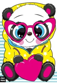 Panda. Wykrojnik