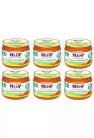 Hipp Pierwsza marchewka po 4. miesicu zestaw 6 x 80 g Bio