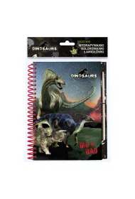 Derform WYDRAPYWANKA MALOW NOTES 180X260 DINO 17 DER