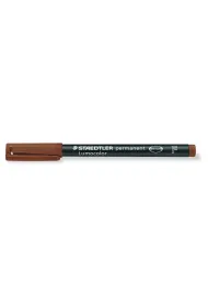 Staedtler Foliopis wodoodporny Lumocolor, br�zowy, F
