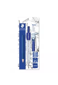 Staedtler Cyrkiel szkolny z etui na grafity, z uniwersalnym adapterem i o��wkiem