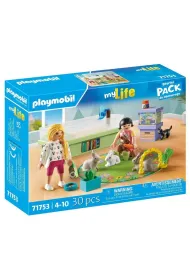Playmobil My Life Dziewczynki z kr�likami 71753
