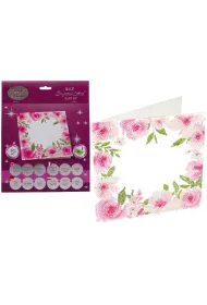 Diamentowa mozaika Ramka kwiatowa 18x18cm Pro Kids