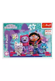 Puzzle mini 54 el. Z Gabby zawsze jest weso�o Trefl
