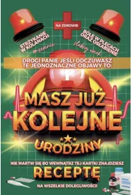 Yeku Karnet Urodzinowy z recept�