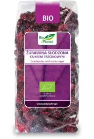 Bio Planet urawina sodzona cukrem trzcinowym 400 g Bio