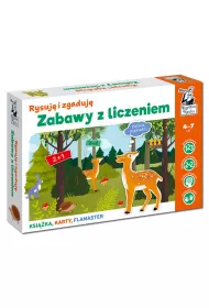 Kapitan Nauka. Rysuj i zgaduj. Zabawy z liczeniem