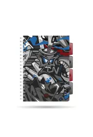CoolPack Ko�ozeszyt A5 PP Street Art kratka 100 kartek