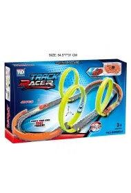 Tor wy�cigowy z autkiem w zestawie SN144  AN01 Smily Play