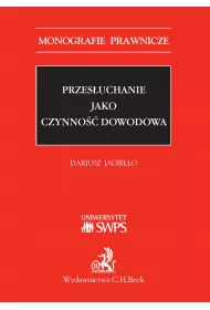 eBook Przesuchanie jako czynno dowodowa pdf