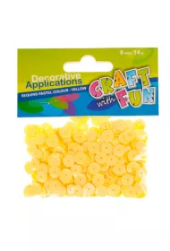 Craft with Fun Cekiny pastelowe okr�g�e 8 mm