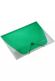 Titanum Teczka PP A4 z gumk� transparentna