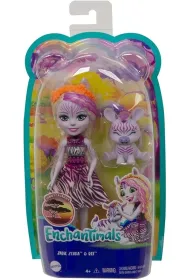 Enchantimalsantimals Lalka + Zebra GTM27 Mattel