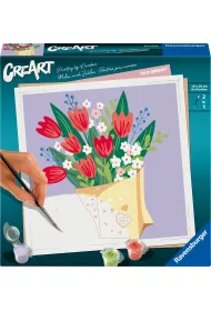 Malowanie po numerach CreArt - Bukiet Tulipan�w Ravensburger