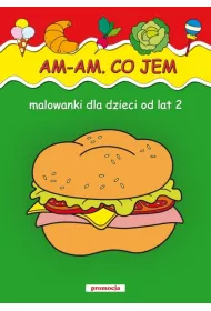 Am am co jem malowanki dla dzieci od lat 2