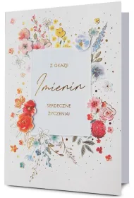 Karnet okazjonalny B6 z kopert� Imieniny Kobieta PAN DRAGON HM200-2930