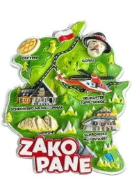 Pan Dragon Magnes I love Poland Zakopane ILP-MAG-C-ZAK-43