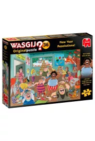 Puzzle 1000 el. Wasgij? Postanowienia noworoczne Jumbo