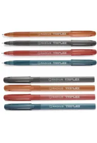 Radius D�ugopis kulkowy Tri Flex niebieski 0.7mm