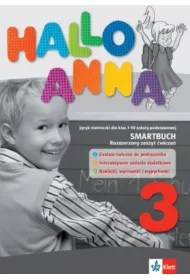 Hallo Anna 3. Rozszerzony zeszyt �wicze� do j�zyka niemieckiego dla klas 1-3 szko�y podstawowej