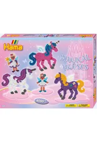 Hama. Zestaw prezentowy. Magiczne konie