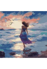 Ideyka Malowanie po numerach - Pi�kny �ywio� 40x40cm