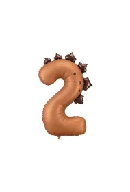 PartyDeco Balon foliowy 2 Dinozaur 92cm