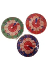 ZEGAR DREWNIANY 14cm