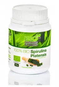 Bio Organic Foods 100% Spirulina Platensis suplement diety 1200 szt. Bio