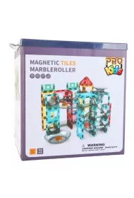Klocki magnetyczne tor kulkowy 72el