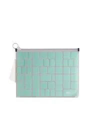 Happy Color Teczka z tworzywa z suwakiem TRENDY, Mint Green, B5