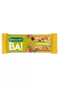 Bakalland Ba! Baton zboowy 5 orzechw 40 g