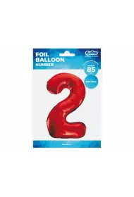 Godan Balon foliowy 2 czerwony 85cm