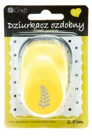 Dalprint Dziurkacz ozdobny do papieru papro� 2,5cm