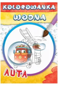 Kolorowanka wodna. Auta