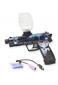 Pistolet na kulki �elowe z �adowark� Pegaz Toys