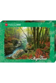 Puzzle 1000 el. Magiczny las - Potok w lesie Heye