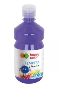Happy Color Farba tempera Premium 500 ml fioletowa
